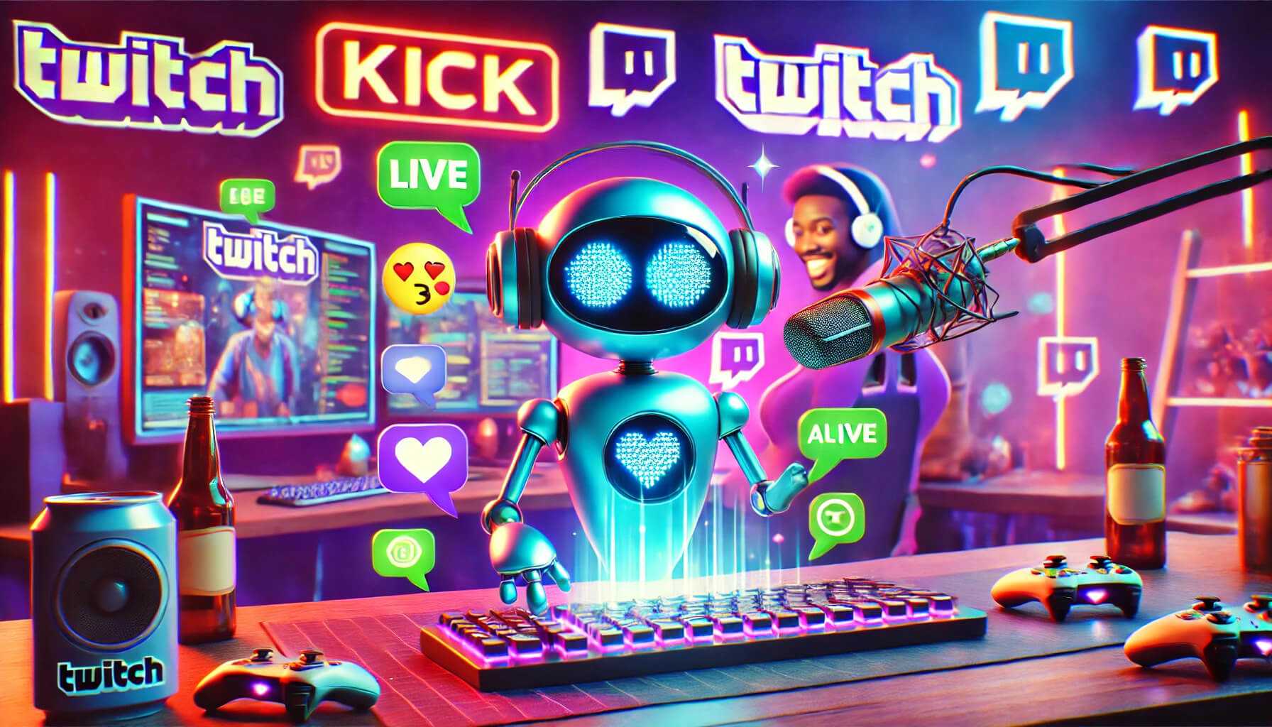 Customize Your Streams with a Chatbot on Kick and Twitch, Build Viewer Loyalty