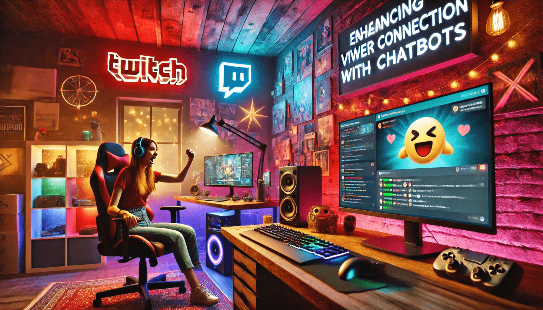 Rising on Twitch and Kick: Strengthen Viewer Connection with Chatbots