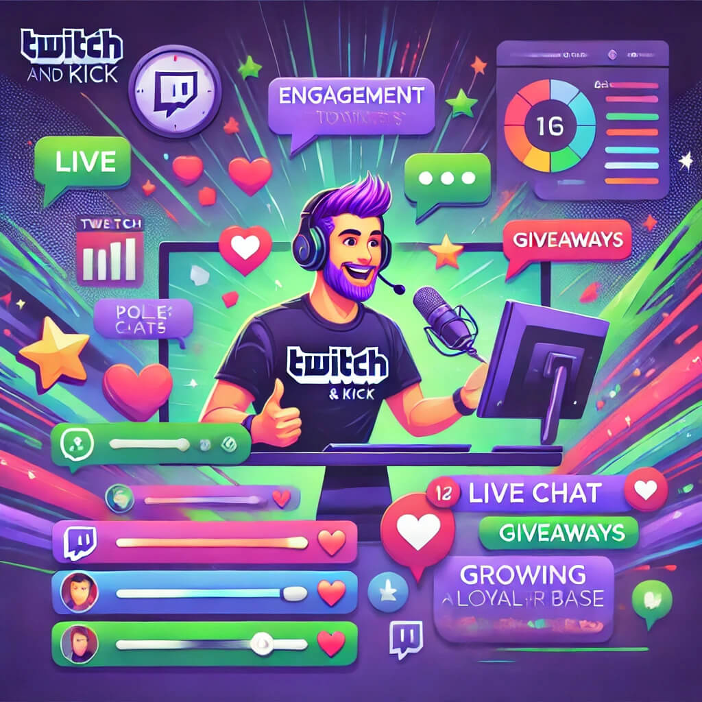 The Best Engagement Tools for Twitch and Kick Streamers